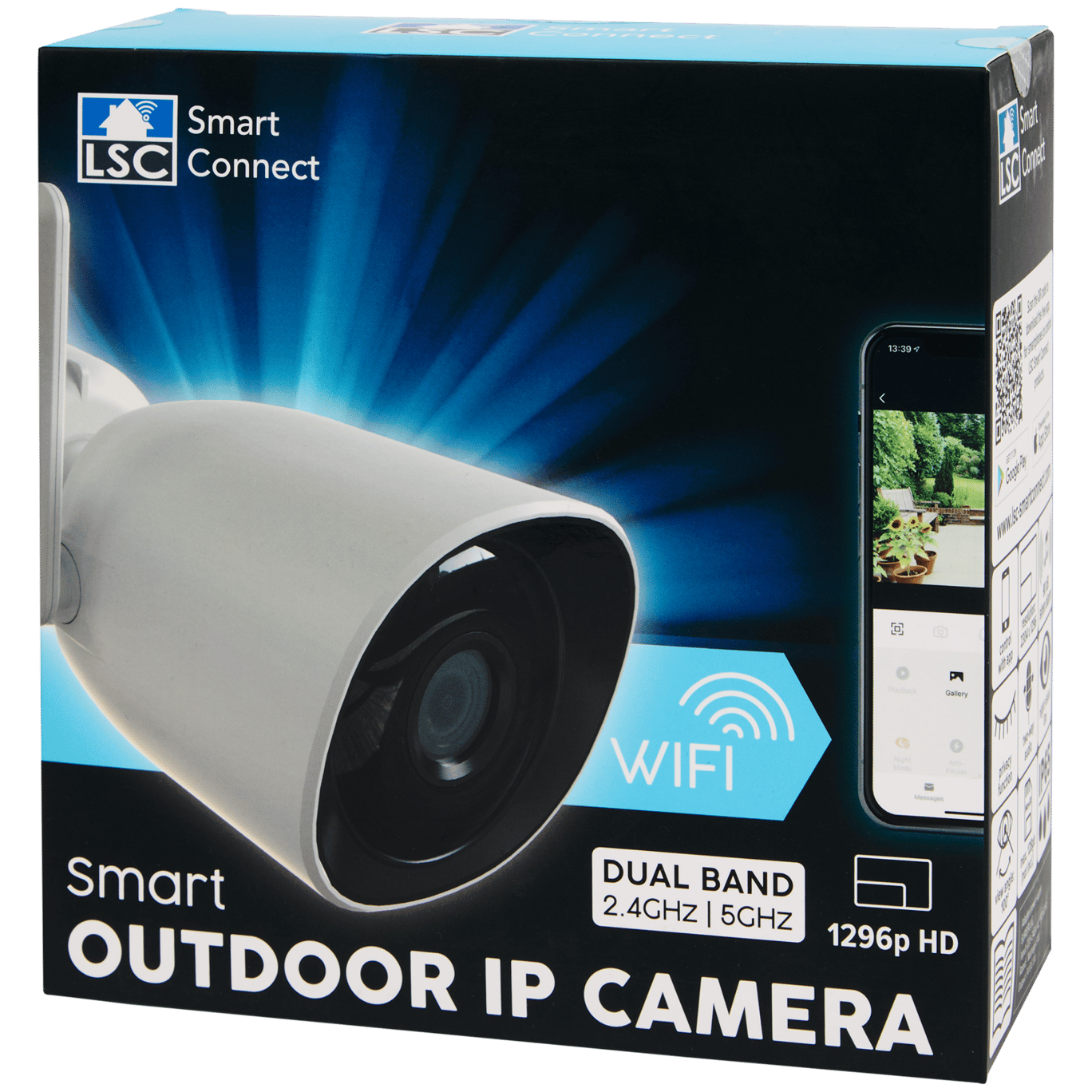 Caméra de surveillance extérieure IP LSC Smart Connect