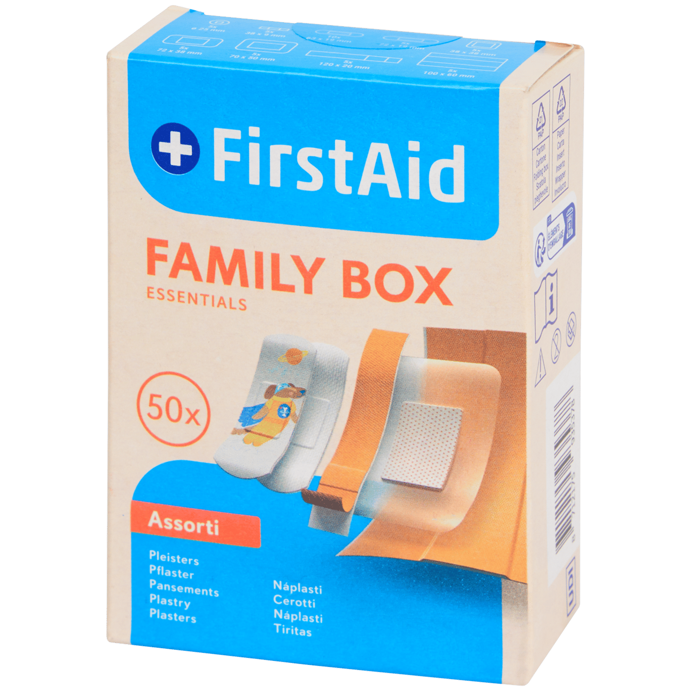 Plastry First Aid Family Box
