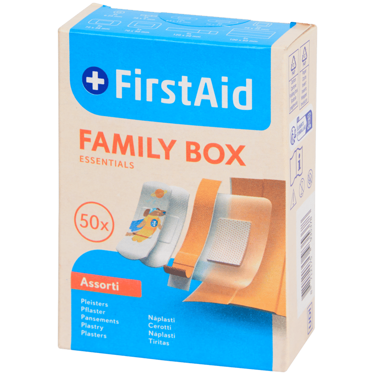 Náplasti First Aid Family Box