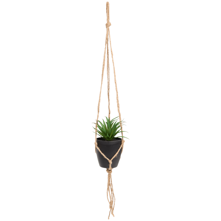 Kunst-vetplant in hangpotje