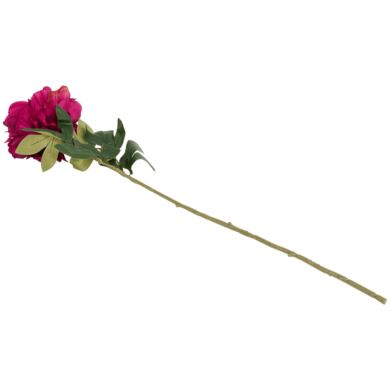 Pivoine artificielle sur tige