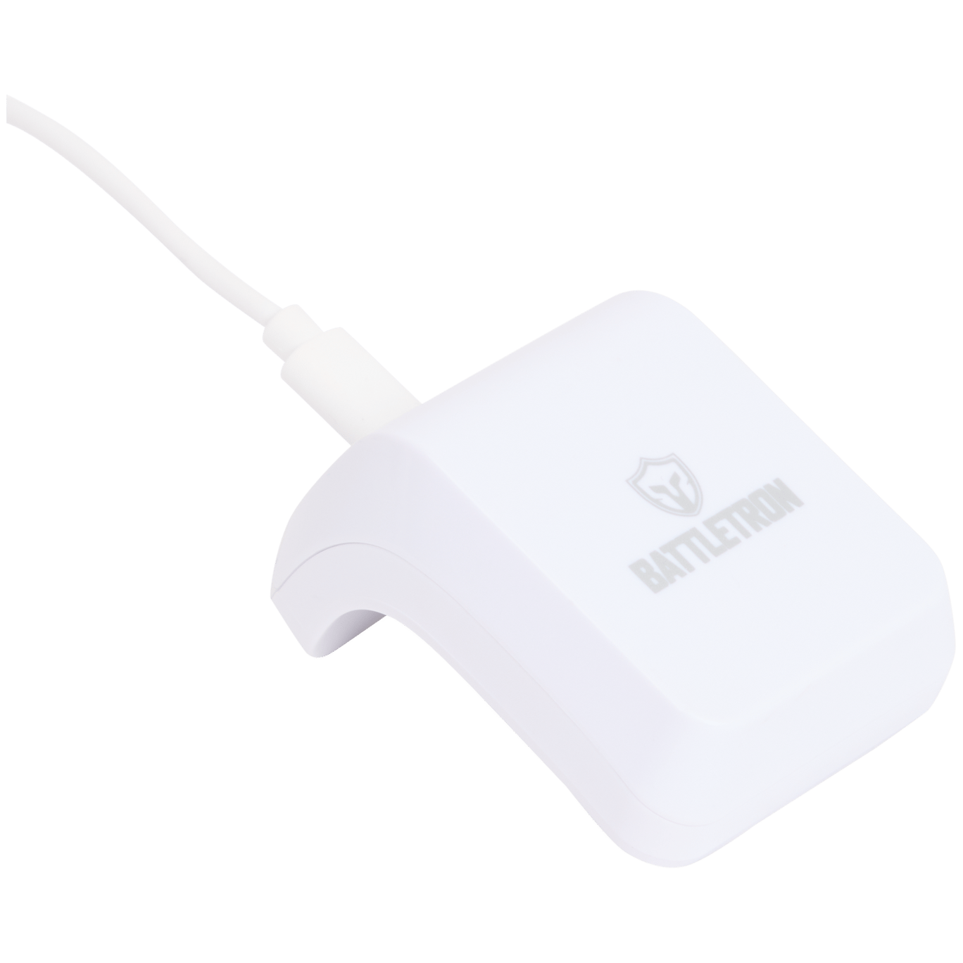 Batterie Externe Pour Manette PS5 – Chargeur Sans Fil, Blanc, Câble 10m, Neuve