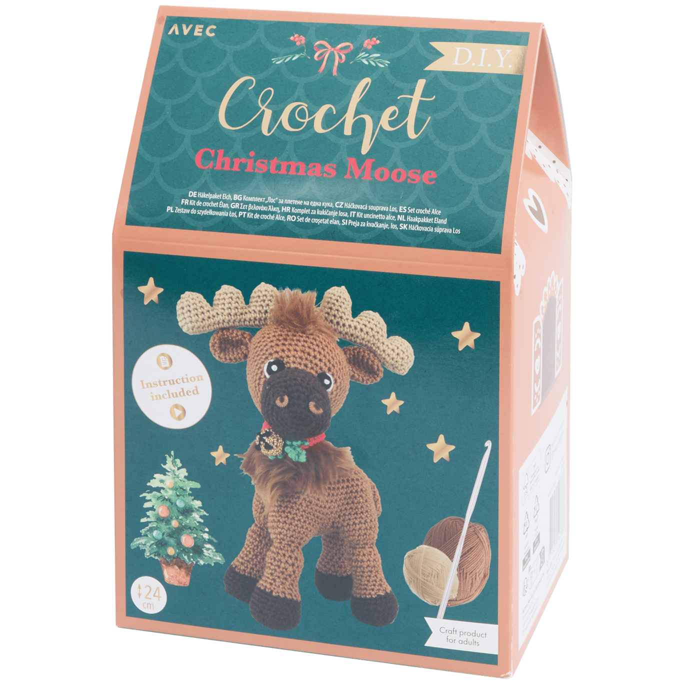 Kit de crochet figurine de Noël Avec