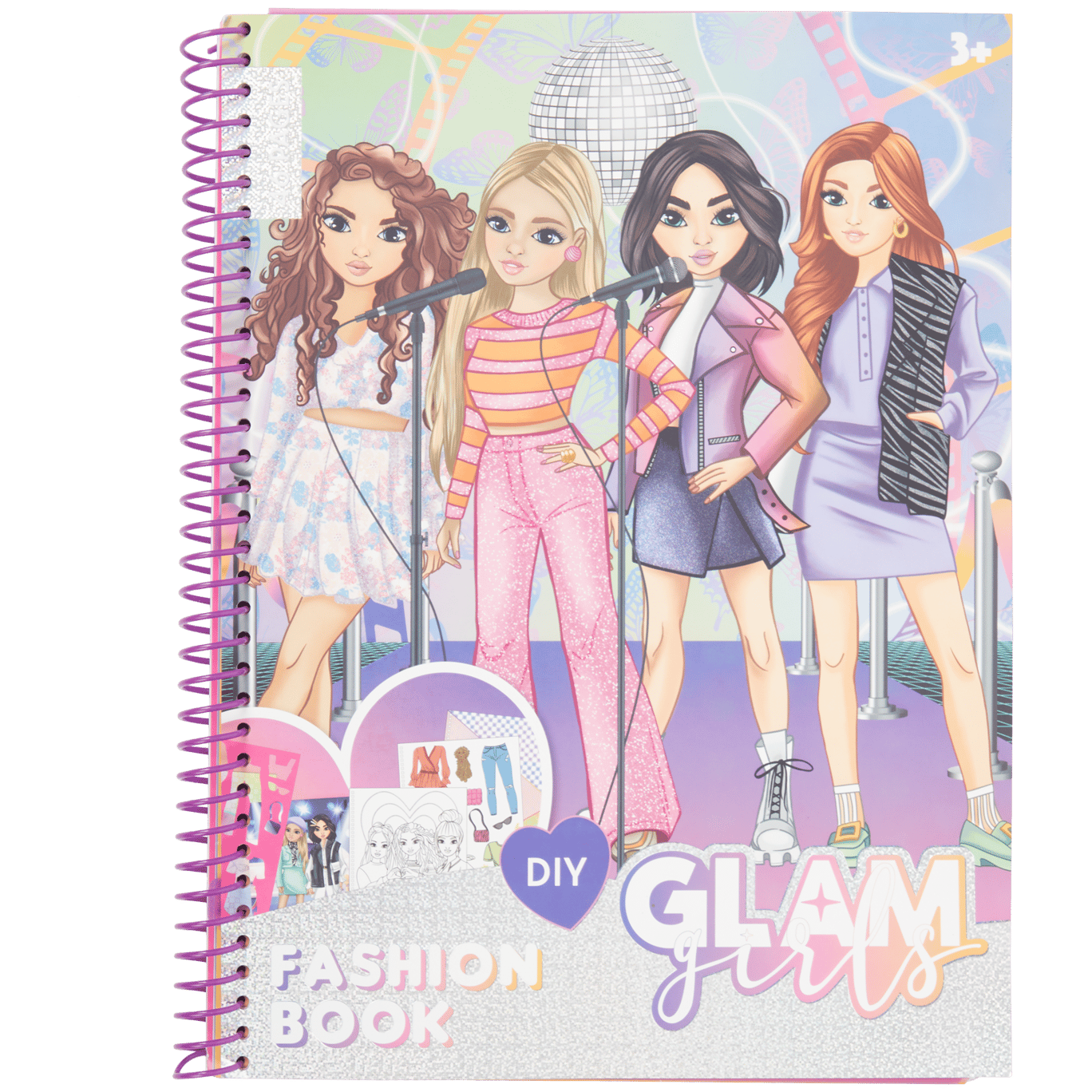 Livre d'activités mode Glam Girls