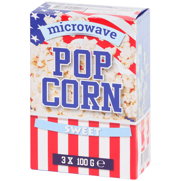 Popcorn do mikrovlnky sladký