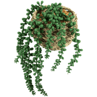 Planta artificial colgante