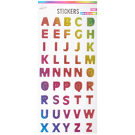 Pegatinas con el alfabeto