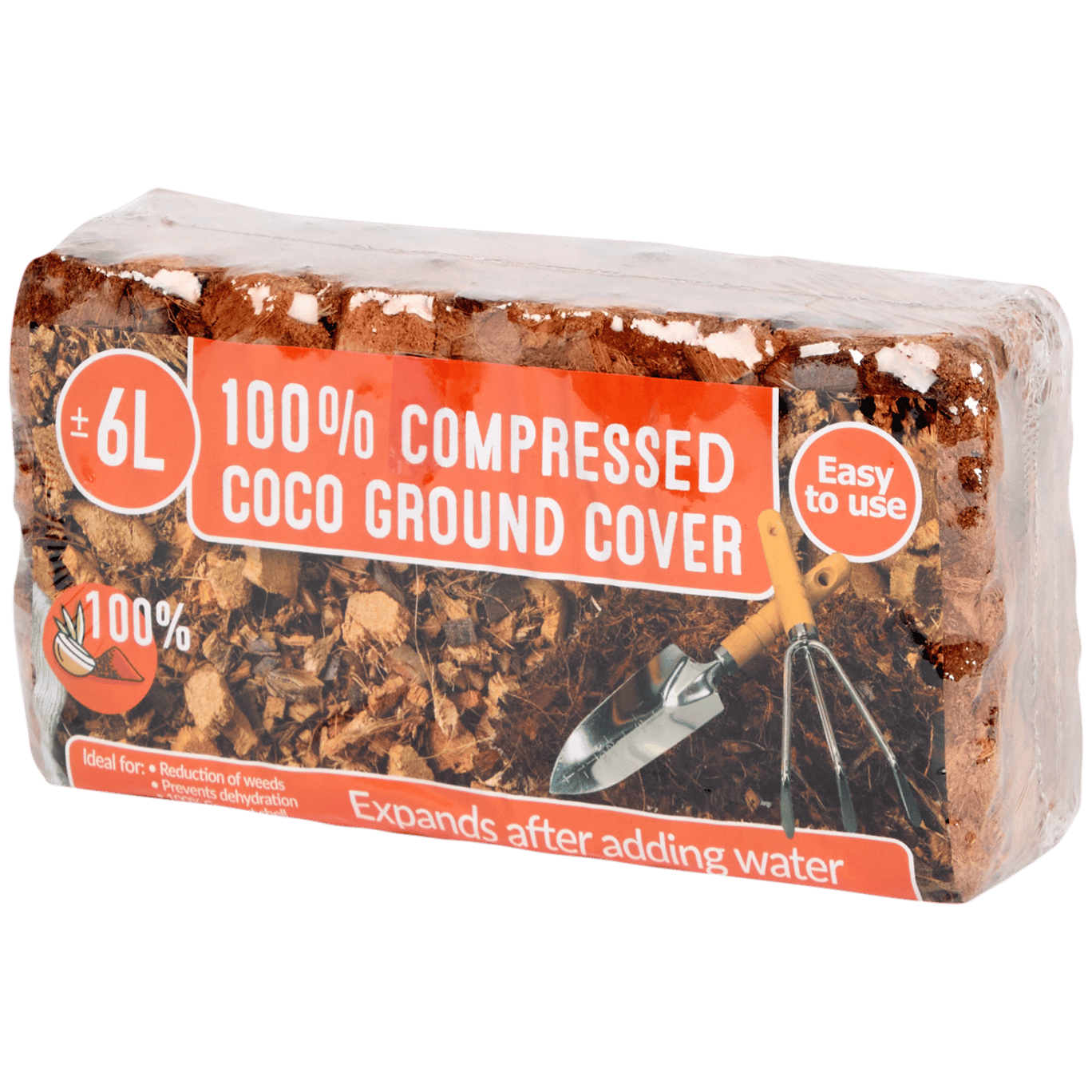 Terreau compact en fibre de coco