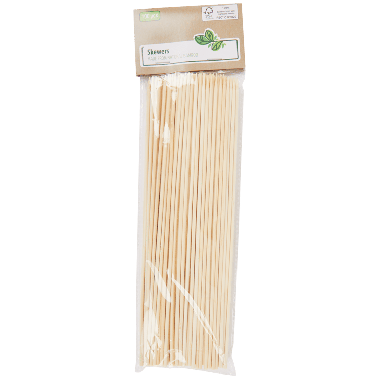 Bambus-Schaschlikspieße
