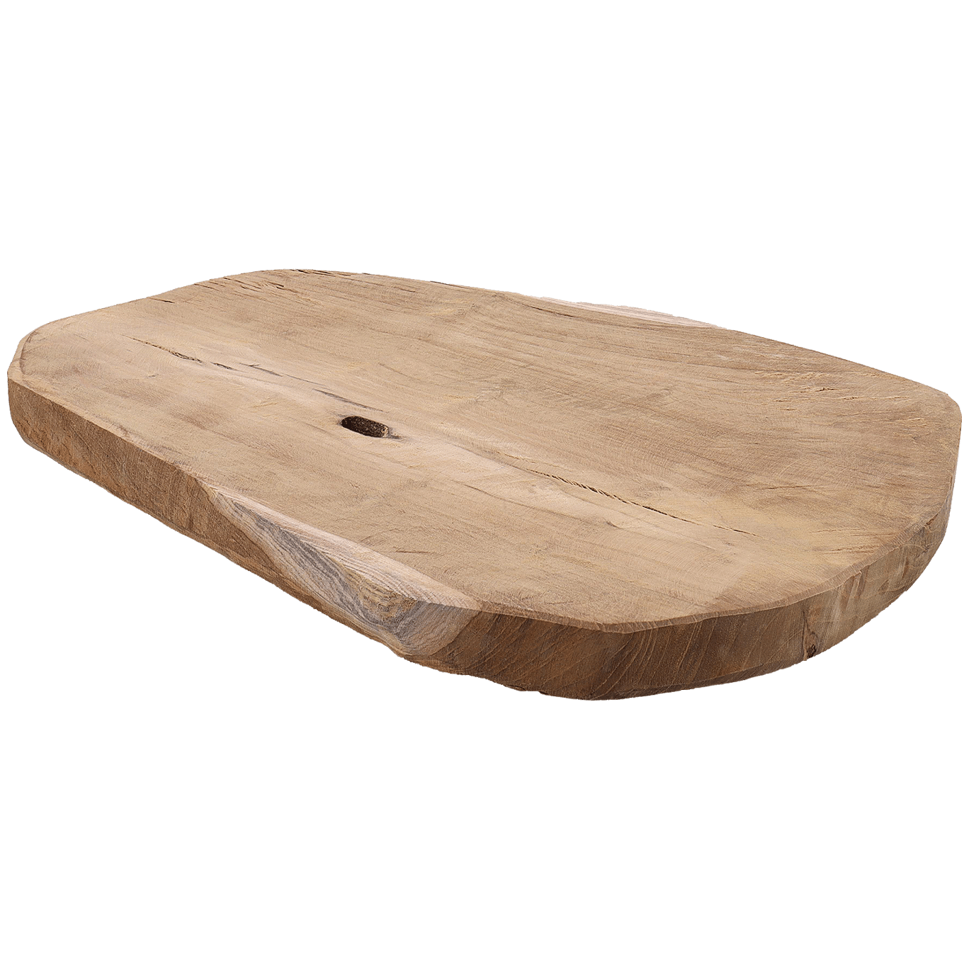 Plato de madera de teca