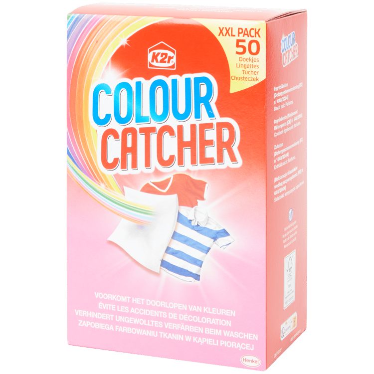 K2r wasdoekjes Colour Catcher XXL-pack