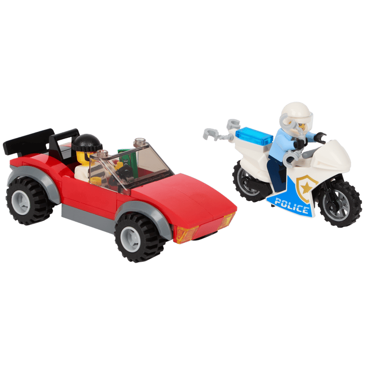 LEGO City politiemotor achtervolging