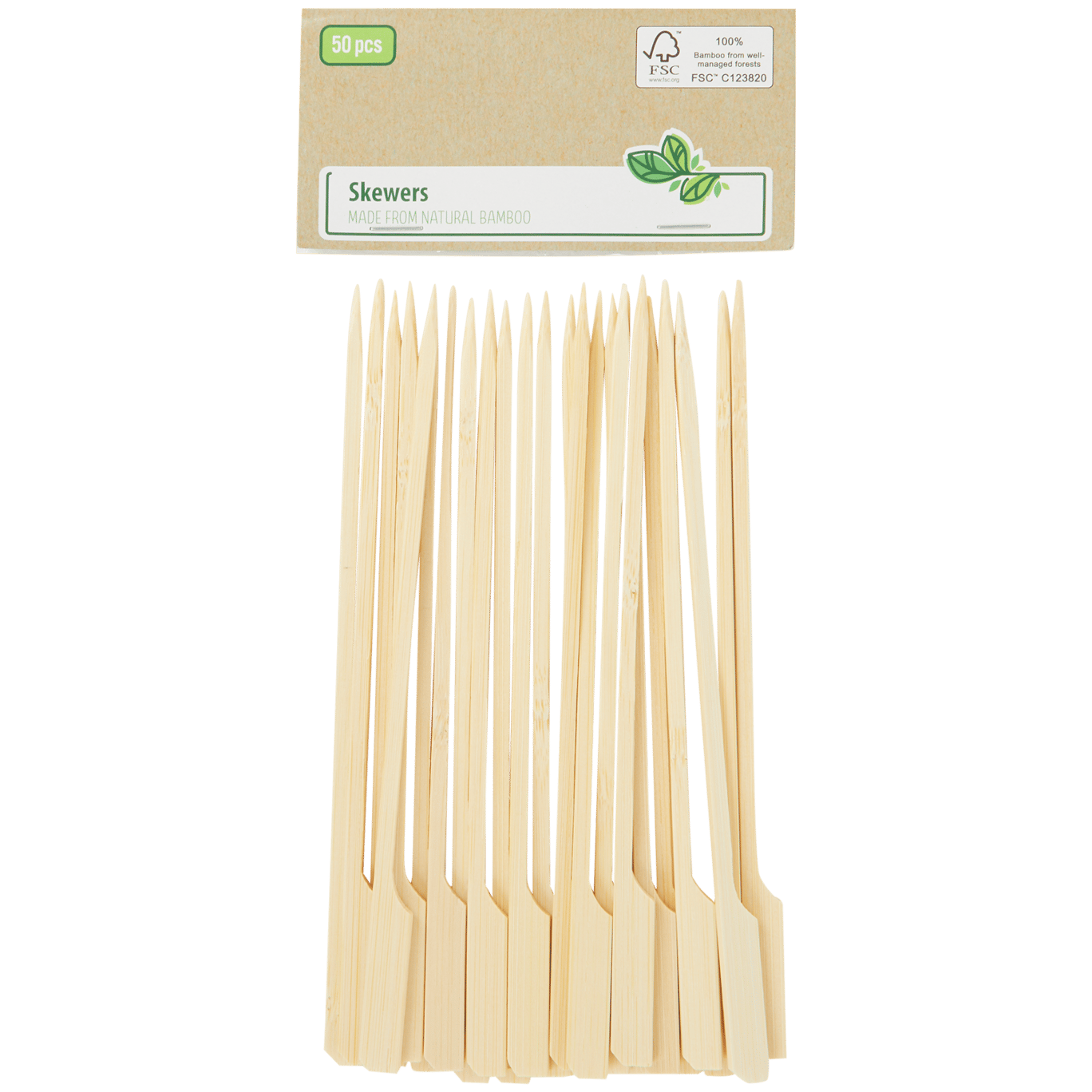 Espetos para tapas em bambu Excellent Houseware