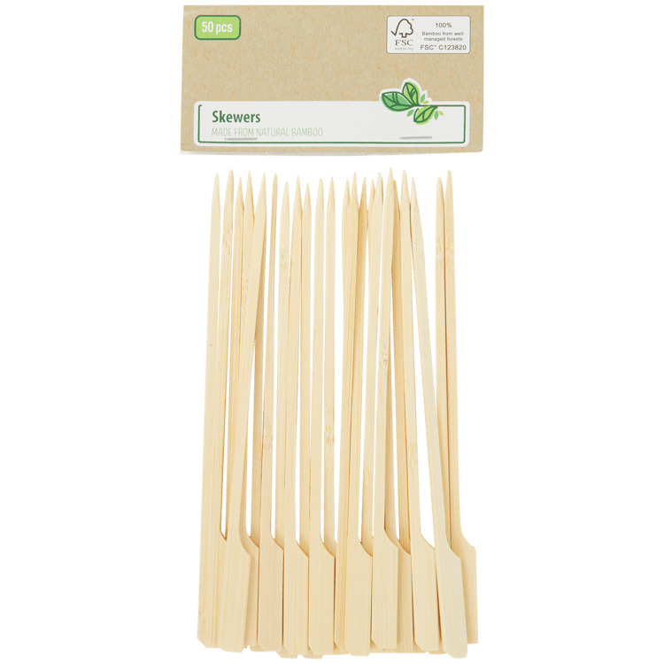Excellent Houseware Tapasspieße aus Bambus