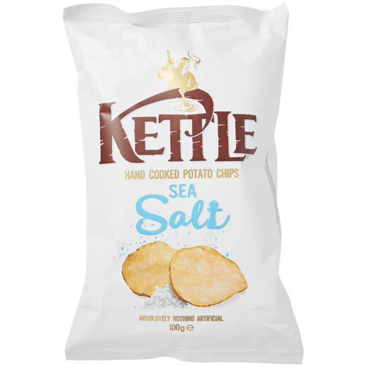 Kettle chips Zeezout