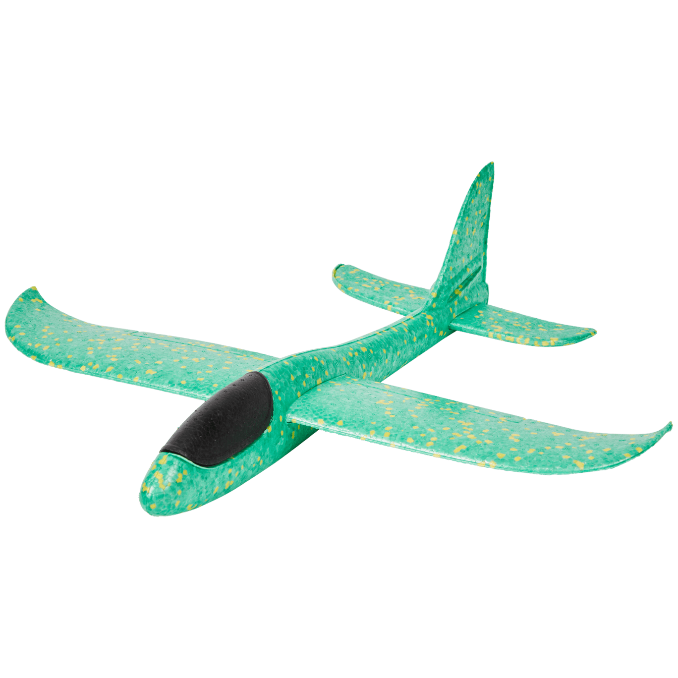Avião planador de espuma