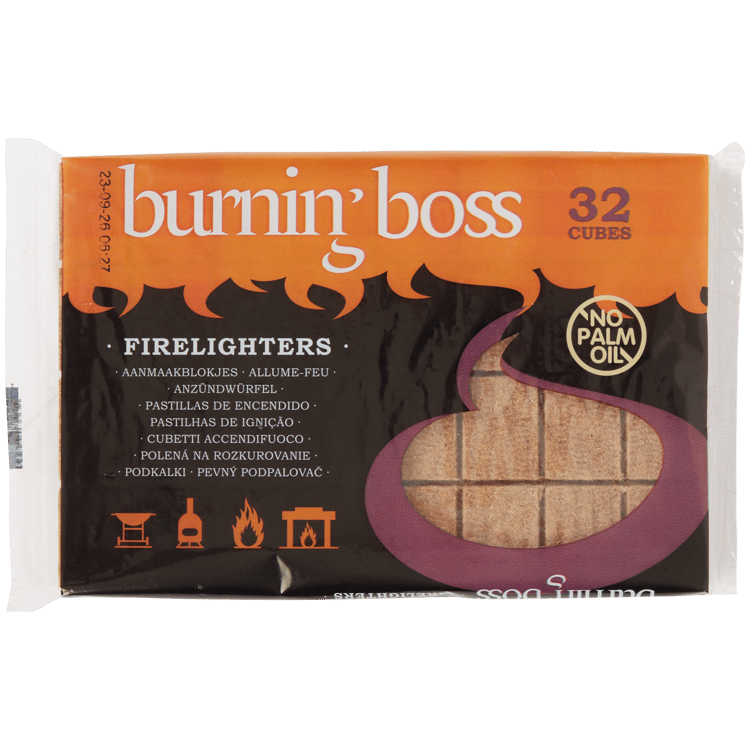 Podpalovací kostky Burning Boss