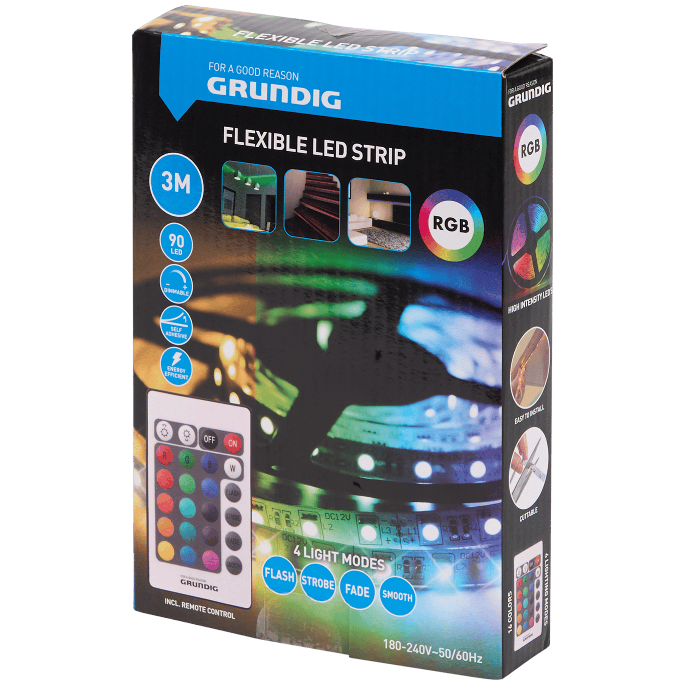 Striscia LED Grundig multicolor