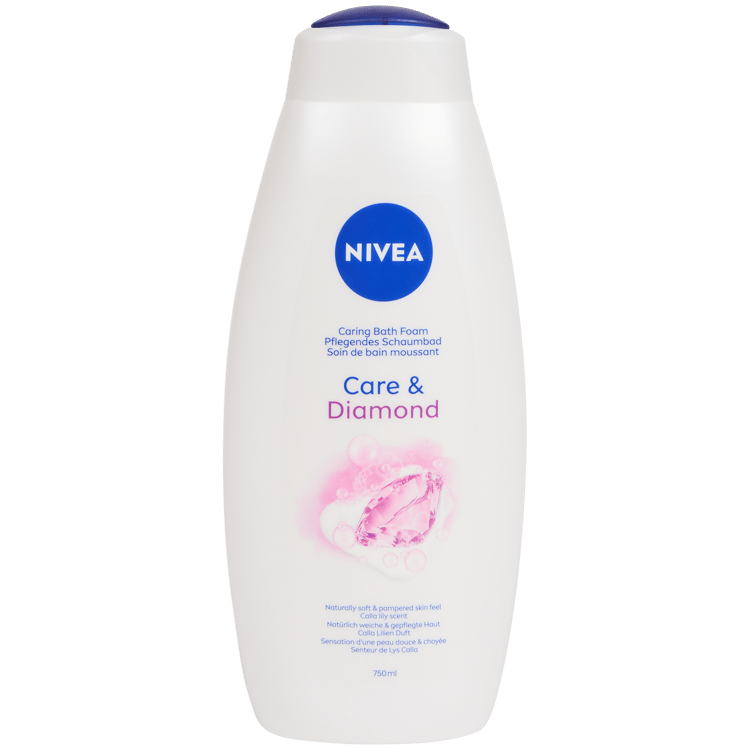 Nivea bad- en douchecrème Care & Diamond