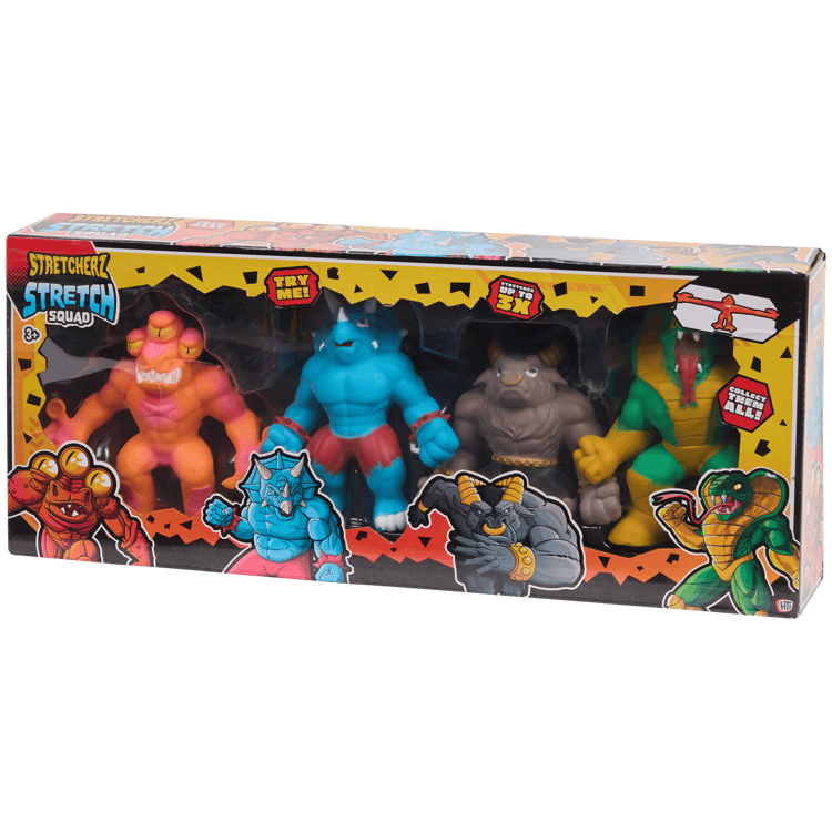 Figurines élastiques Stretch Squad