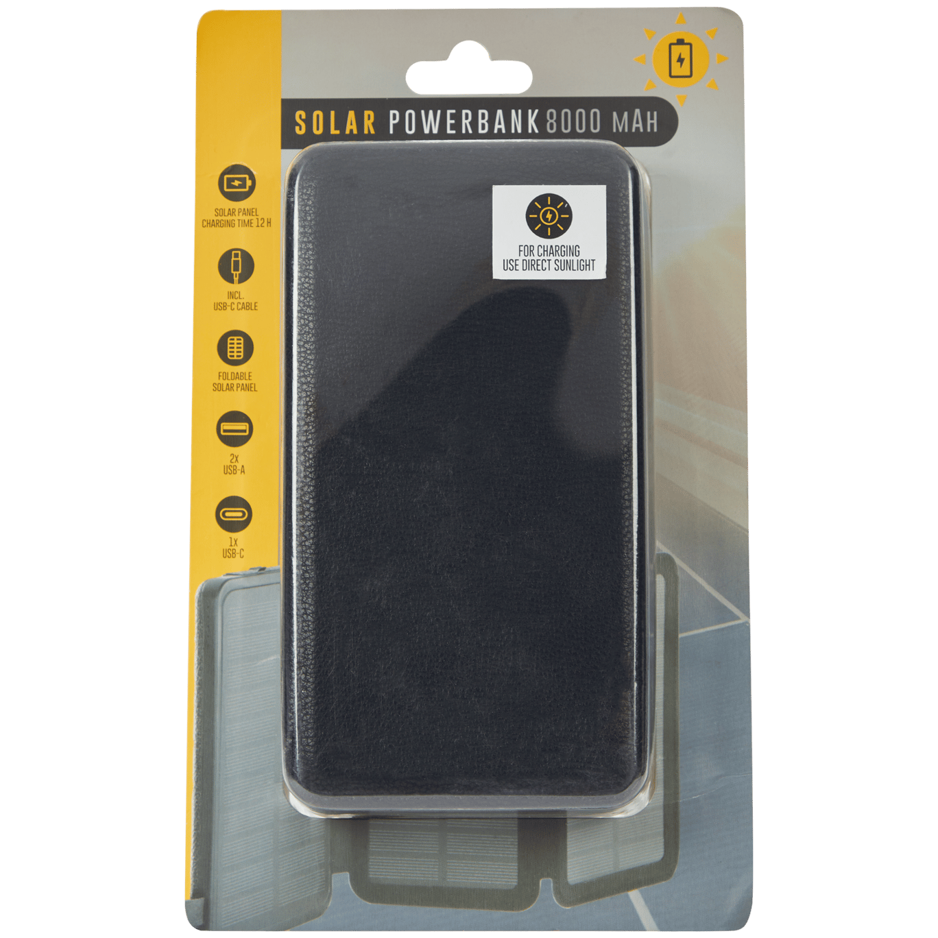 Solarny powerbank