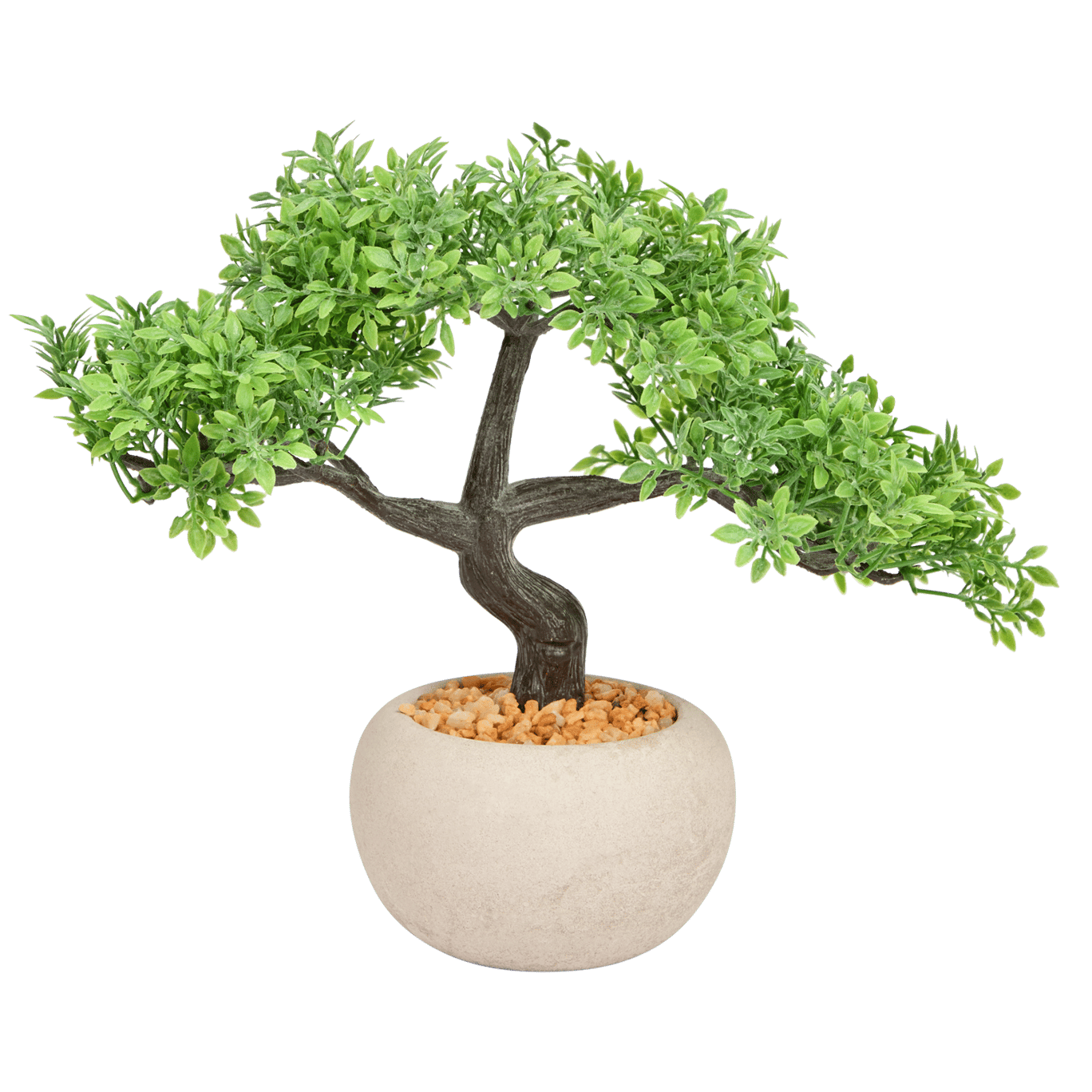 Bonsai artificial em vaso