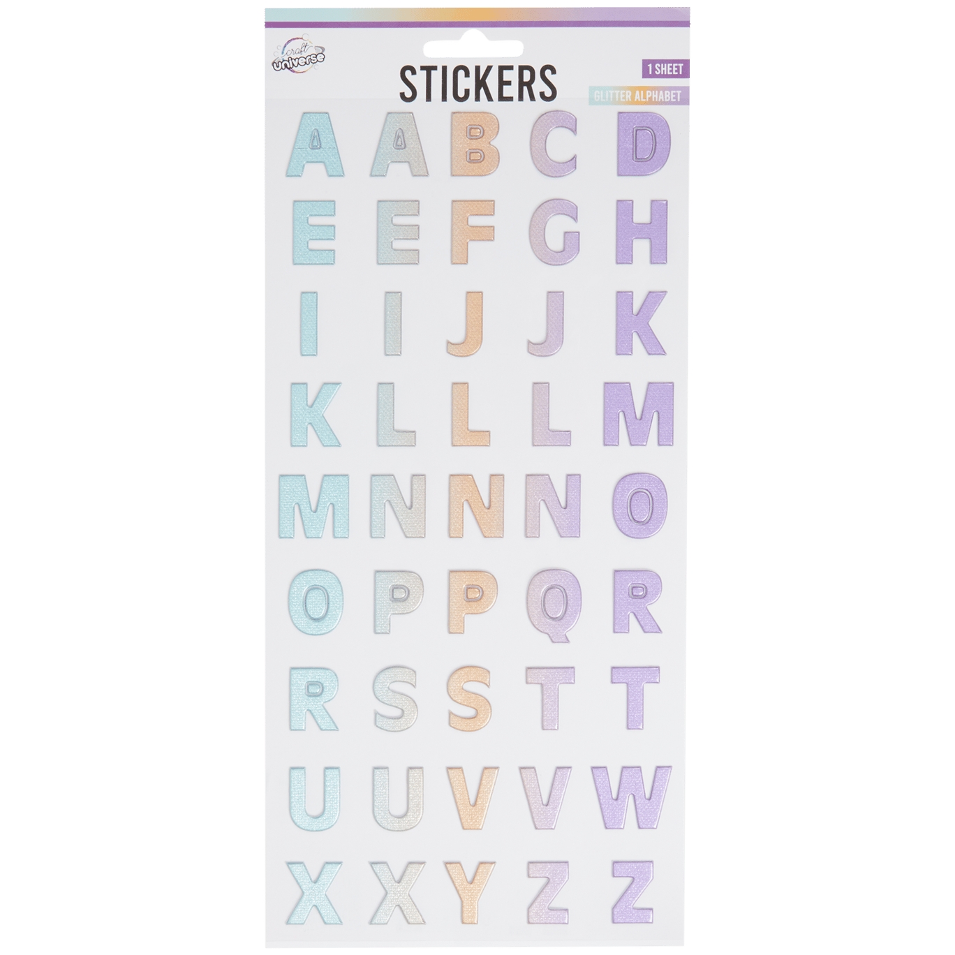 Autocollants alphabet