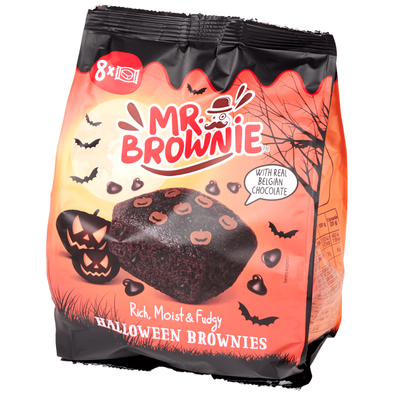 Brownies na Halloween