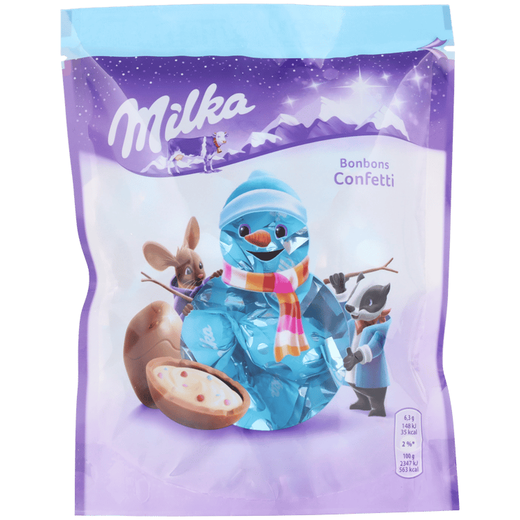 Bonbons de Noël Milka Confettis