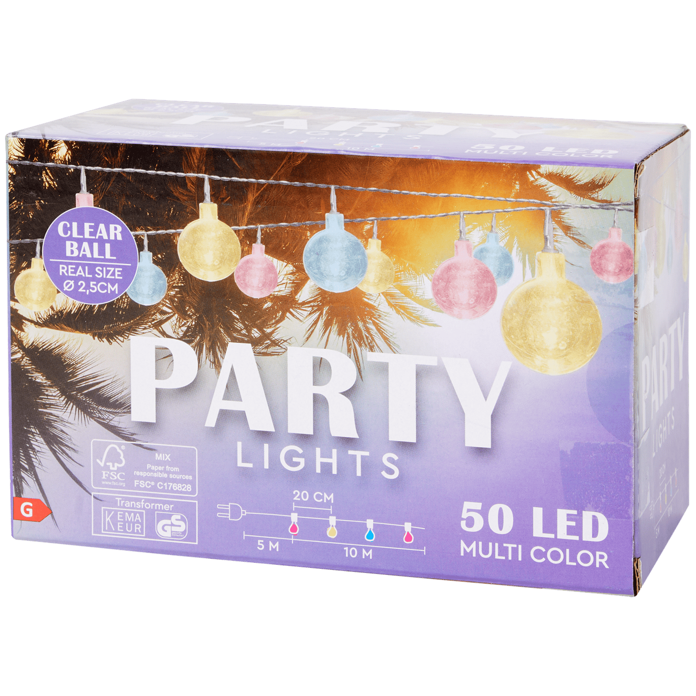 Osvětlení na večírek