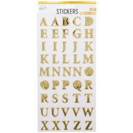 Pegatinas con el alfabeto