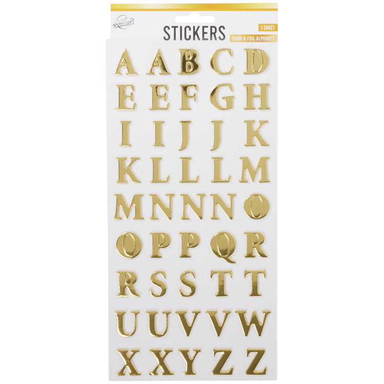 Buchstabensticker