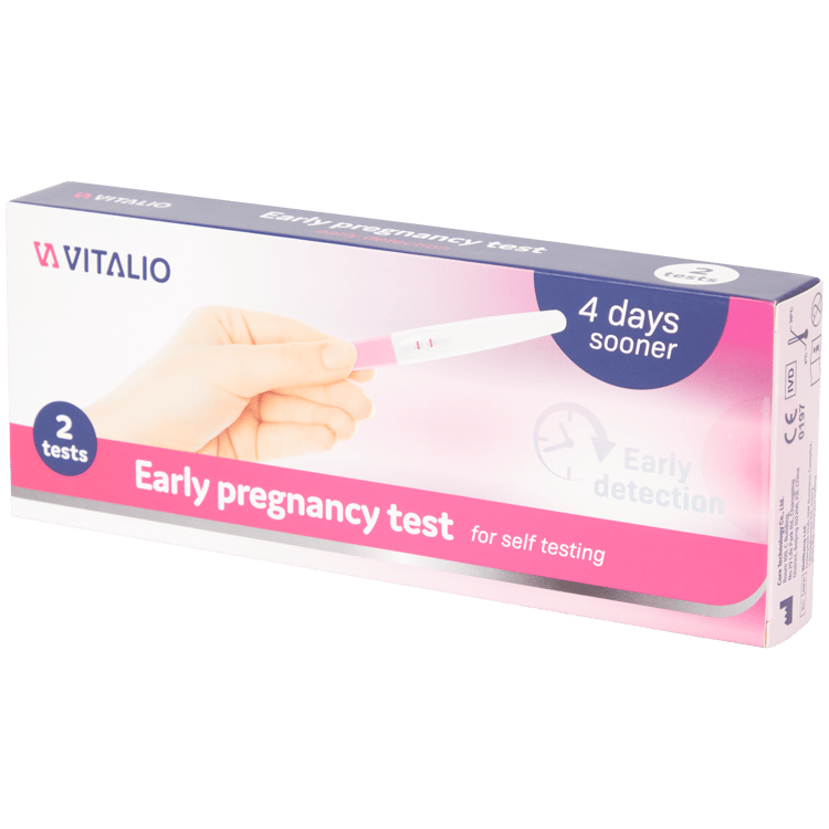 Vitalio vroege zwangerschapstesten