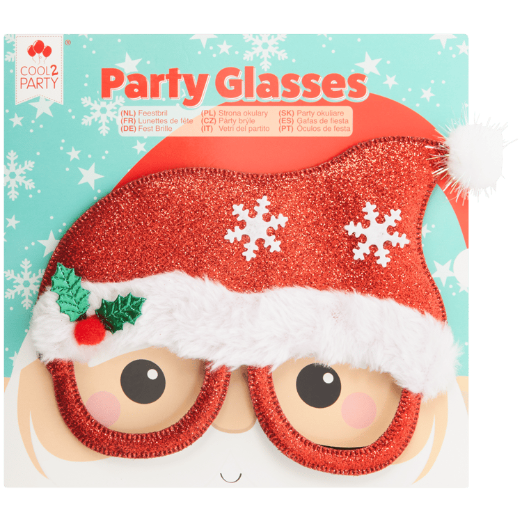 Cool2Party Weihnachtliche Partybrille