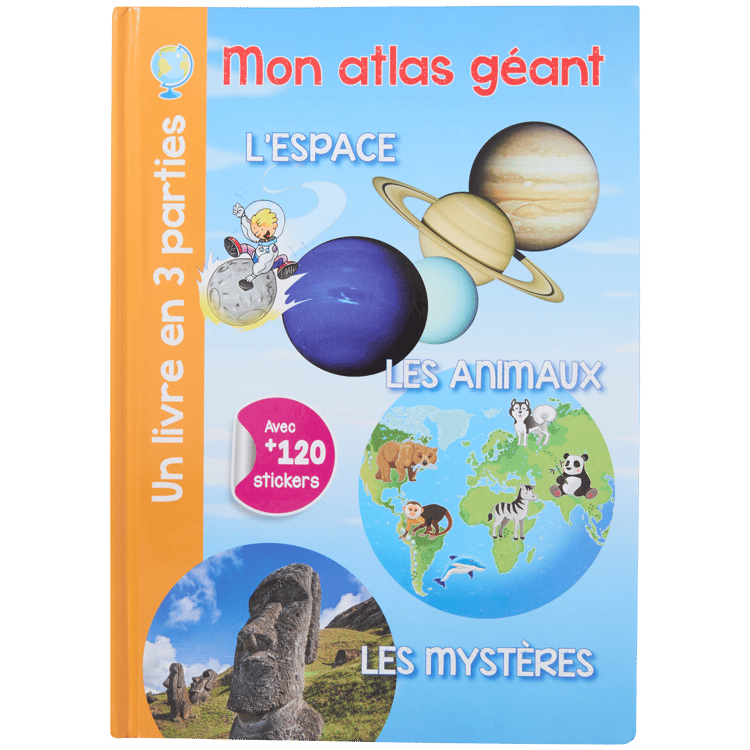 Livre Mon atlas géant