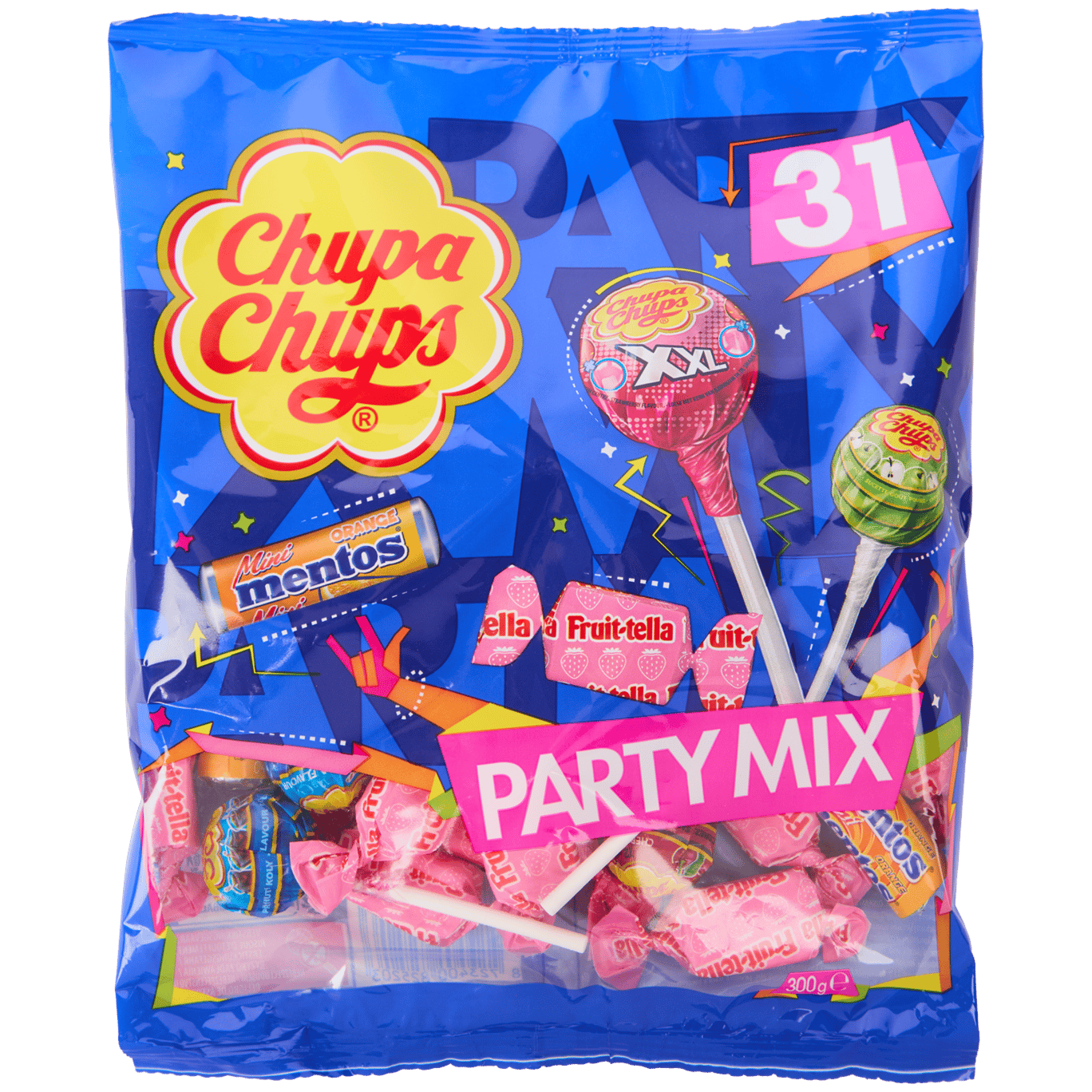 Mélange de bonbons Chupa Chups