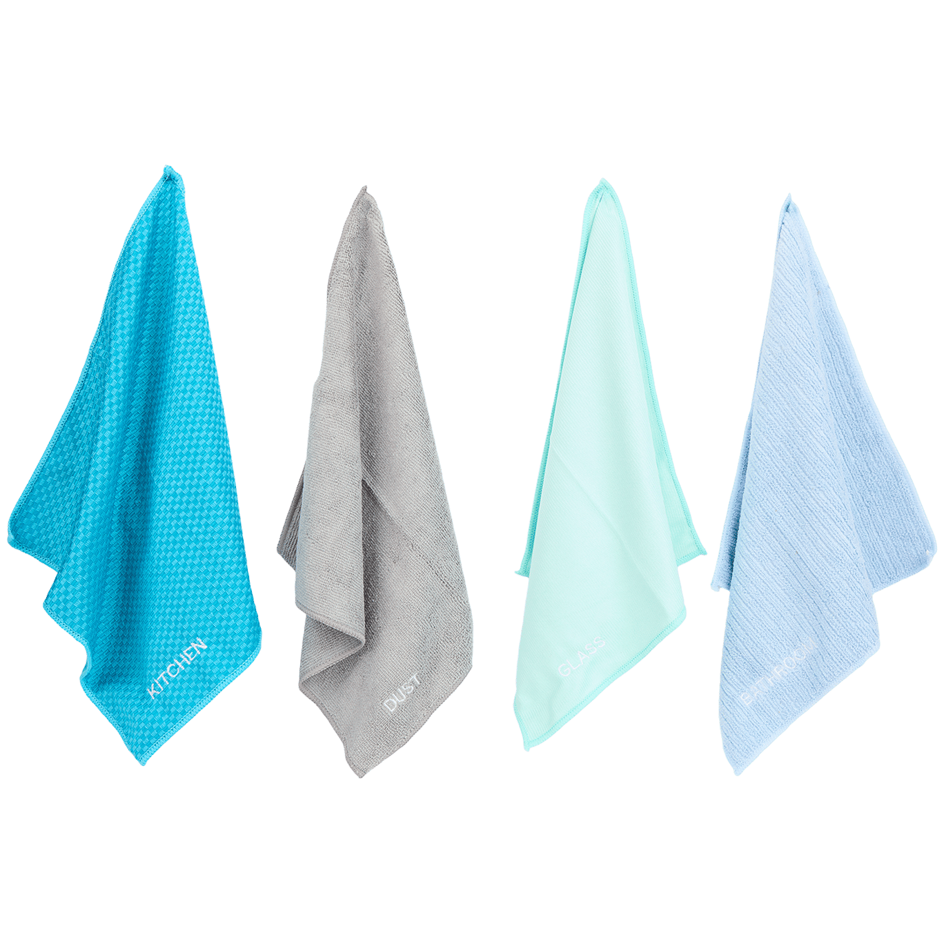 Chiffons microfibres antibactériens Beldray