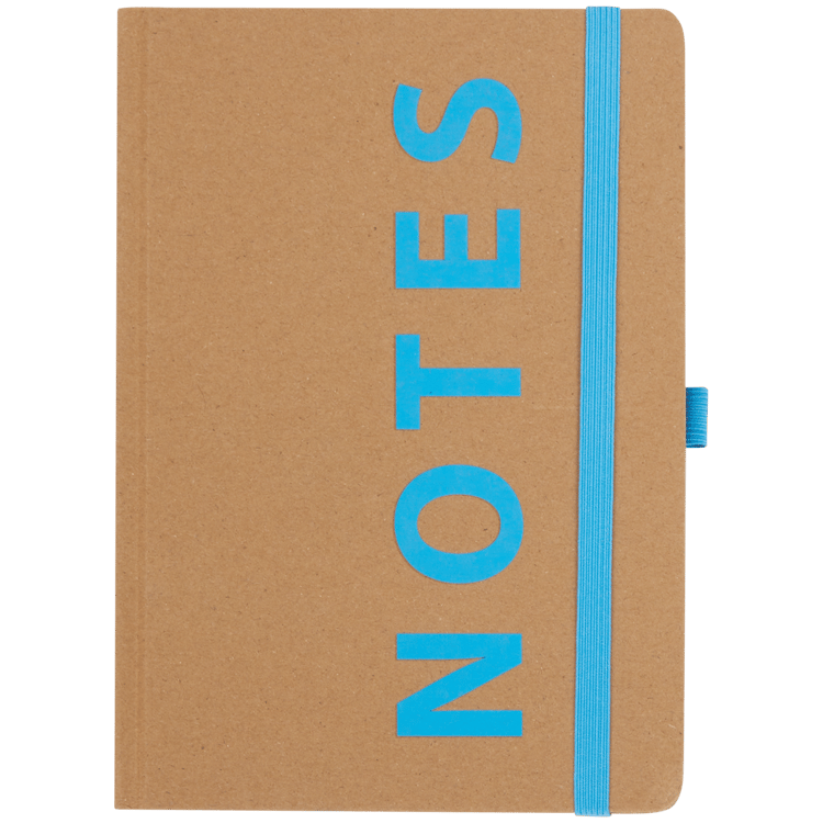 Carnet de notes avec élastique et bic