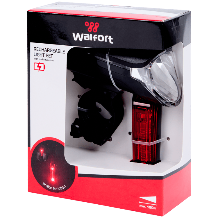 Éclairages de vélo rechargeables Walfort