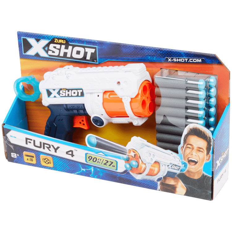 Pistolet à fléchettes Zuru X-Shot Fury 4