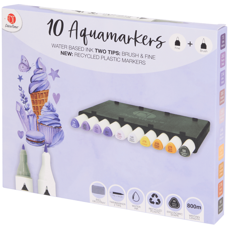 Marqueurs aquarelle DécoTime