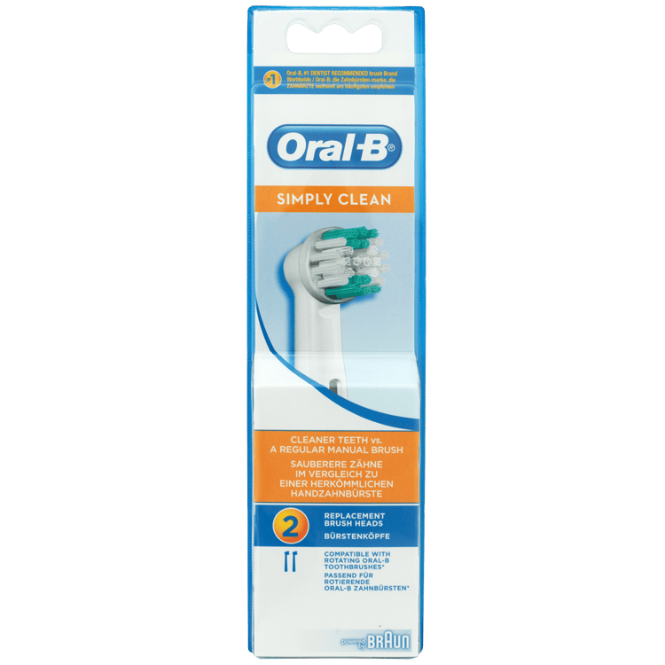 Náhradní hlavice na elektrický kartáček Oral-B Simply Clean