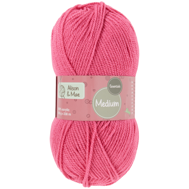Filato per maglia Alison & Mae Essentials rosa