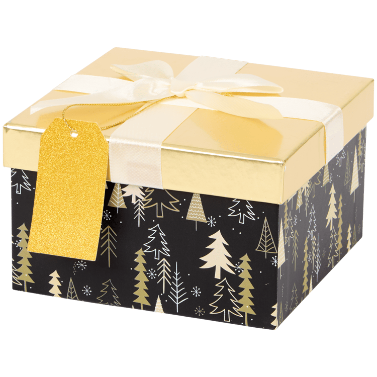 Weihnachtliche Geschenkbox