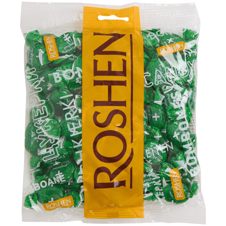 Roshen keelpastilles Menthol-Eucalyptus