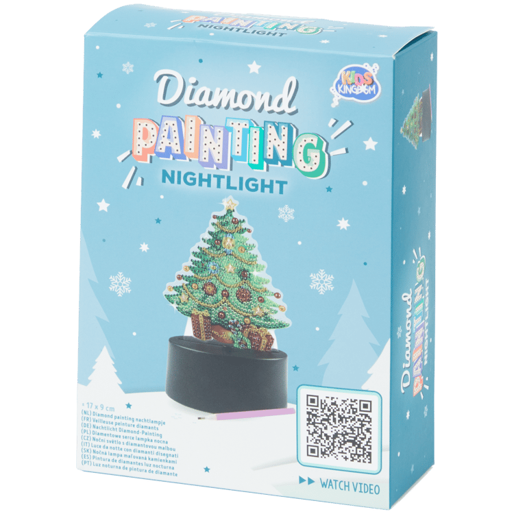 Kids Kingdom Diamond Painting Weihnachtslampe