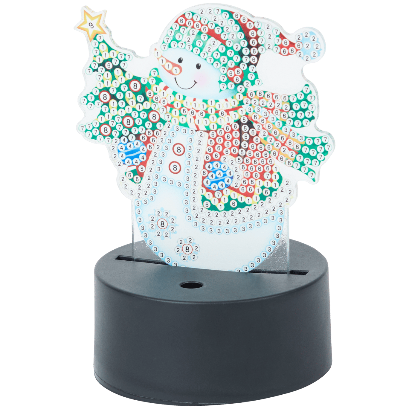 Kids Kingdom Diamond Painting Weihnachtslampe