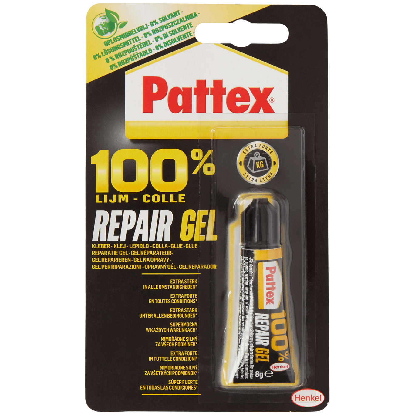 Omtrek punt ozon Pattex 100% repair gel-lijm | Action.com