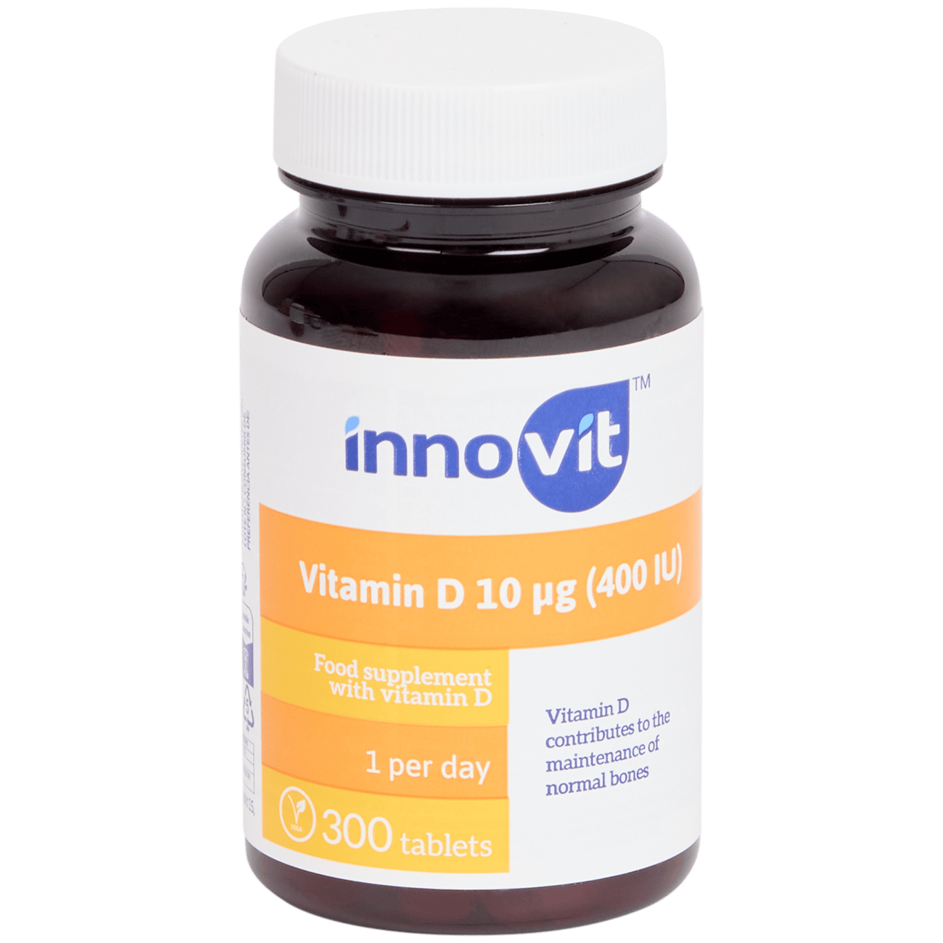 Complément alimentaire Innovit Vitamine D 10 mcg