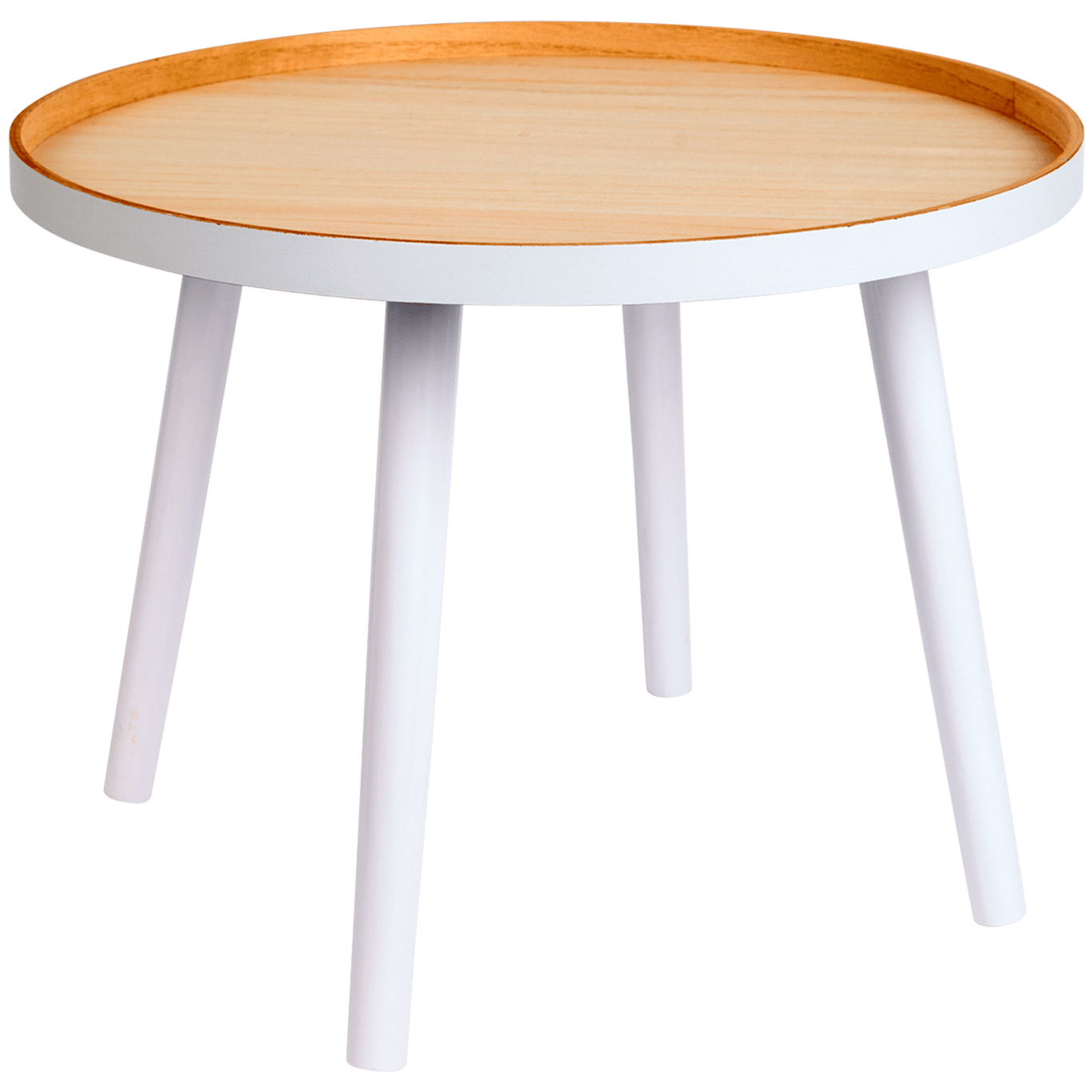 Drevený príručný stolík